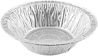 Handi-Foil 5 3/4" 12 oz. Aluminum Foil Meat Pot Pie Disposable Pan - (Pack of 25)