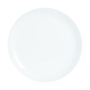 Glass Plate by Arcoroc – Teller flach 25cm, Glass, White, Model ARC N9361