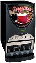 Bunn O Matic iMIX-5 S Plus Silver Series Fresh Mix Dispenser - Iced Coffee Display, 32.8 x 19.3 x 24 inch - 1 each.