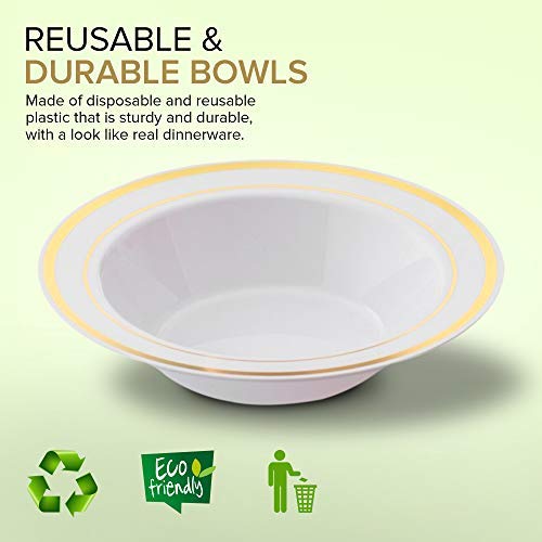 Stock Your Home Gold / 100 Pack / Colonial Bowls