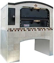 Marsal & Sons MB-236 Slice Series Gas Pizza Deck Oven w/ (1) 24" x 36" Brick Lined Baking Chamber