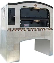 Marsal & Sons MB-236 Slice Series Gas Pizza Deck Oven w/ (1) 24" x 36" Brick Lined Baking Chamber