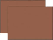 Construction Paper, Warm Brown, 18" x 24", 50 Sheets Per Pack, 2 Packs