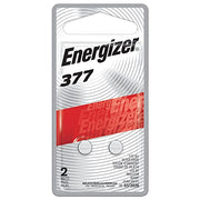 Energizer Multicolor / 2 Count (Pack of 2) / 377 Coin & Button Cell