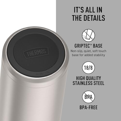 THERMOS Matte Stainless Steel / 40 Ounces / Classic Thermoses