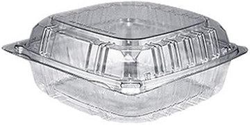 Yespac Plastics Brite Pak Deep RPET Food Container Clear | 200/Case