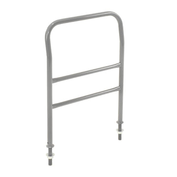 21" W Steel Handle by Global Industrial – 32"L x 24"W x 2.5"H, Alloy Steel, Gray, Model 252813
