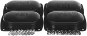 Fits Prince Castle BLK 227320 227321 227322 Handle with Screws, Pack of 4 for DCFT-BKAU, DCFT-BKEU, DCFT-BKNA