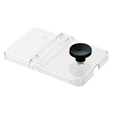 Lid, Hinged Assembly, Plastic, 1/9 Size - Genuine OEM Replacement Part by Server – Plastic, Transparent, Model 87253