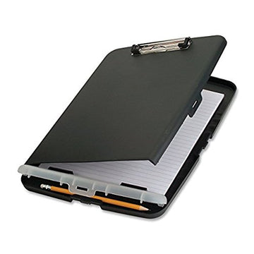 Slim Clipboard Storage Box by Officemate – Charcoal, Pack of 6, Model OIC83303