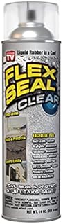 Flex Seal Satin Clear Rubber Spray Sealant 14 oz. - Case of: 6; Each Pack Qty: 16