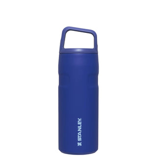 IceFlow Bottle with Cap & Carry Lid | 16 OZ by STANLEY – 16.0 fluid_ounces, Stainless Steel, Lapis