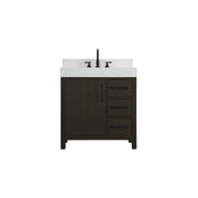 Elegant Kitchen and Bath 32" Single Bathroom Vanity in Mocha Brown by Elegant Lighting – unspecified, Wood, Mocha Brown, Model VF60632MMB-BS