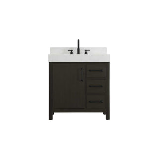 Elegant Kitchen and Bath 32" Single Bathroom Vanity in Mocha Brown by Elegant Lighting – unspecified, Wood, Mocha Brown, Model VF60632MMB-BS