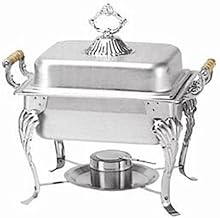 Winco 508 Half Crown Chafer, 4-Quart, Set of 3