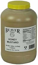 Beaver Honey Mustard, 9.25 Pound -- 4 per case.