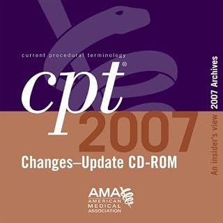 CPT Changes Archives 2007 Update, Single User (CD-ROM)