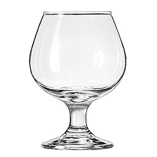 Embassy Brandy Glasses by Libbey – 8.8 Ounces, 0.26 liters, Model LIB 3704
