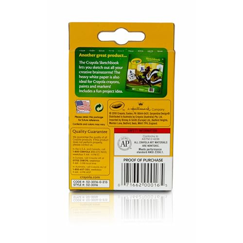 Crayola 16/Pkg / 1 Count (Pack of 1) / Crayon Size 3-5/8InchL x 5/16Inch Diameter Crayons