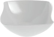 G.E.T. Square White Melamine Flared Bowl - 11"L x 11"W x 4 1/2"H