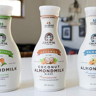Toasted Coconut Almondmilk Blend by Califia Farms – 48 Fl Oz (Pack of 8), Pack of 8