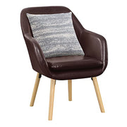 Convenience Concepts Espresso / Chair / 25.25"L x 26.75"W x 33.5"H Chairs