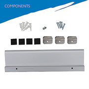 Iceberg Aluminum / 96"W x 46"H / Industrial Dry Erase Boards