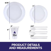 Stock Your Home 780 / 30 Pack Pack of 26 / Clear Plates
