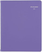 2021 Weekly & Monthly Appointment Book & Planner by AT-A-GLANCE, 8-1/2" x 11", Large, Beautiful Day, Lavender (938P-905-21)