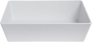 HUBERT Pan Housing Full Size White Melamine - 20 7/8" L x 12 7/8" W x 6" H