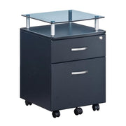 Techni Mobili Graphite / Regular / Modern Vertical File Cabinets