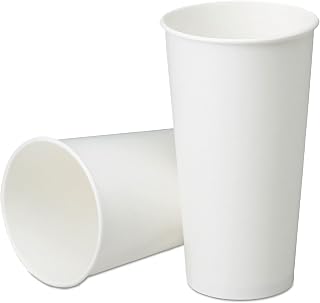 AbilityOne Disposable Paper Cups - Cold Beverage, 21 oz. 7350-01-645-7875: Box, 1000 Item(s)
