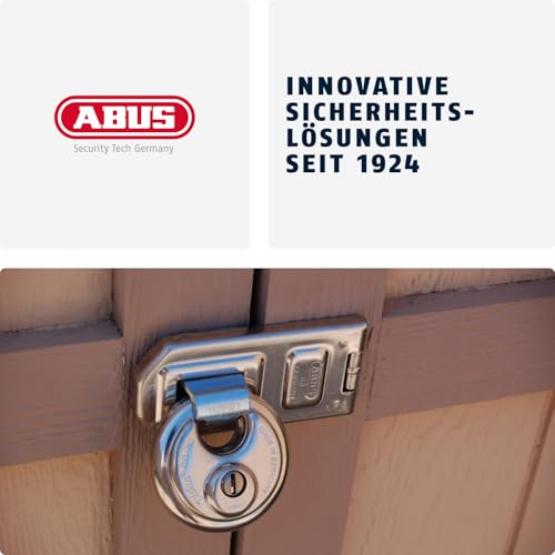 ABUS 90mm / Single / Silver Keyed Padlocks