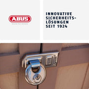 ABUS 90x190cm / Without security card / White Keyed Padlocks