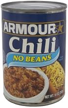 Armour No Beans Chili, 14 Ounce -- 12 per case.