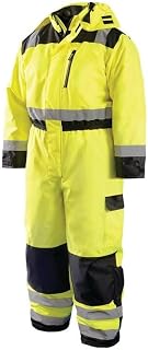 OccuNomix Hi-Vis Yellow Class 3 High-Visibility Winter Coverall 5X
