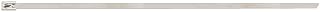 Thomas & Betts LS-7.9-520B Cable Tie, 316 Stainless Steel, 250 lb, Metallic Gray (Pack of 50)