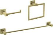 Isla 3-Pc Stainless Steel Hardware Set in Brushed Gold