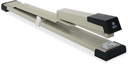 Business Source Long Reach Stapler (62827) Black-Putty