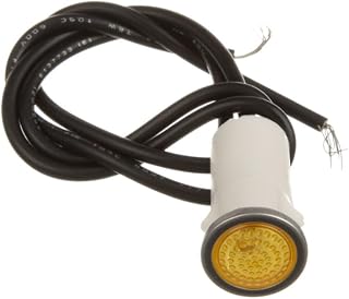0766-094 Signal Light 1/2" Amber 125V | Fits Cres Cor 0766-094