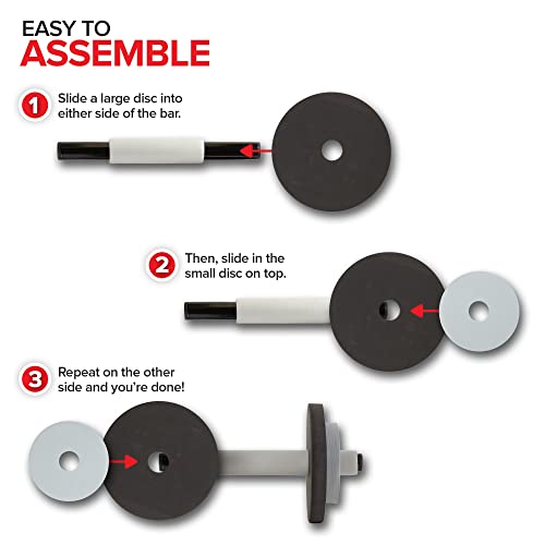 Modern Innovations Dumbbells / Black/Grey / Medium Categories