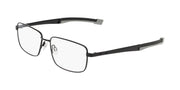 E1181 Matte black 55/16/145 MAN Eyewear Frame by Flexon – 55/16/145, Plastic, Matte Black, Model FLEXON E1181