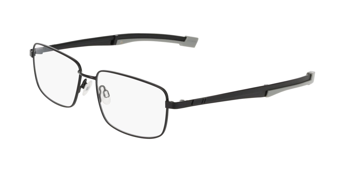 E1181 Matte black 55/16/145 MAN Eyewear Frame by Flexon – 55/16/145, Plastic, Matte Black, Model FLEXON E1181