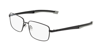 E1181 Matte black 55/16/145 MAN Eyewear Frame by Flexon – 55/16/145, Plastic, Matte Black, Model FLEXON E1181