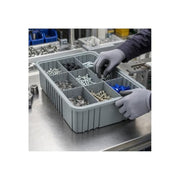 QUANTUM STORAGE SYSTEMS Blue / 22.5" L x 17.5" W x 12" H / 4725.0 cubic_inches Trash, Recycling & Compost