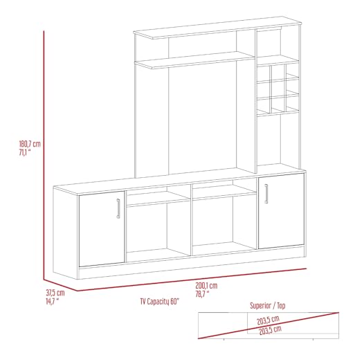 Tuhome White / Modern / 1 Medicine Cabinets