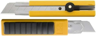 OLFA 25mm Extra Heavy-Duty Utility Knife (H-1) - Anti-Slip Rubber Inset