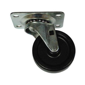 Swivel Caster for Ingredient Bin by Rubbermaid – Rubber, Black, Model GRFG3600L40000