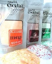 Rokz Summer Drink Rimmers -Sugars in Mojito, Pomegranate & Mango (Set of 3)