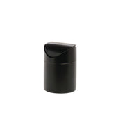 Countertop Trash Can Small Black Steel by HUBERT – Steel, Black, Model 7014-BLACK